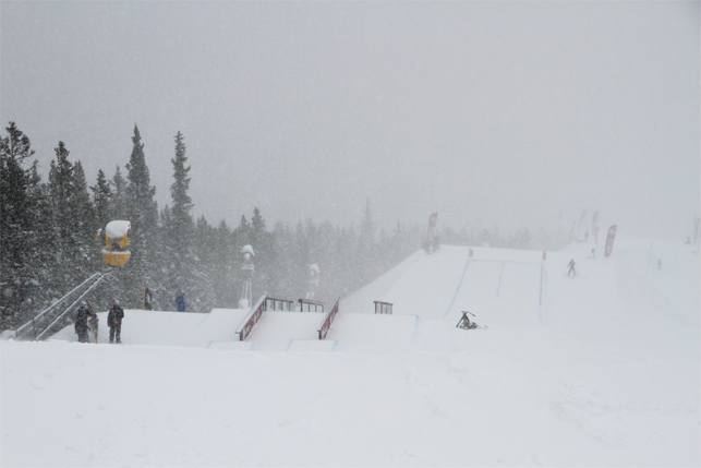 La finale du slopestyle annul&eacute;e - Coupe du Monde Breckenridge