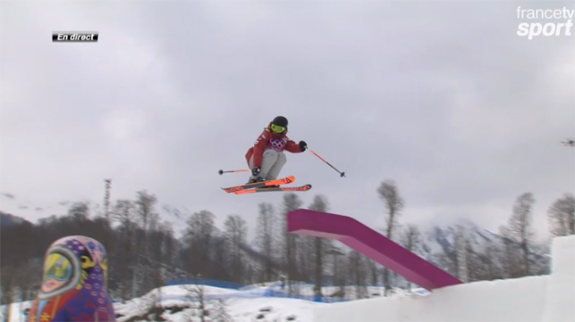 Dara Howell en or en slopestyle - Sotchi 2014