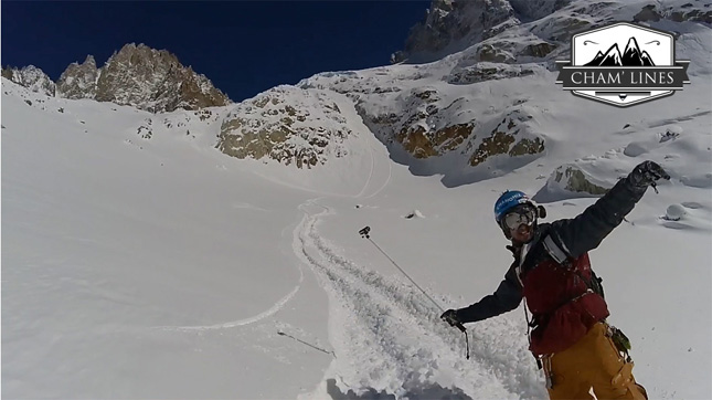 Cham&#039; Lines &eacute;pisode 5 : Couloir Glacier d&#039;Argenti&egrave;re