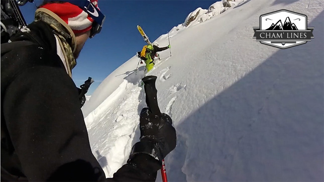 Cham&#039; Lines &eacute;pisode 5 : Couloir Glacier d&#039;Argenti&egrave;re