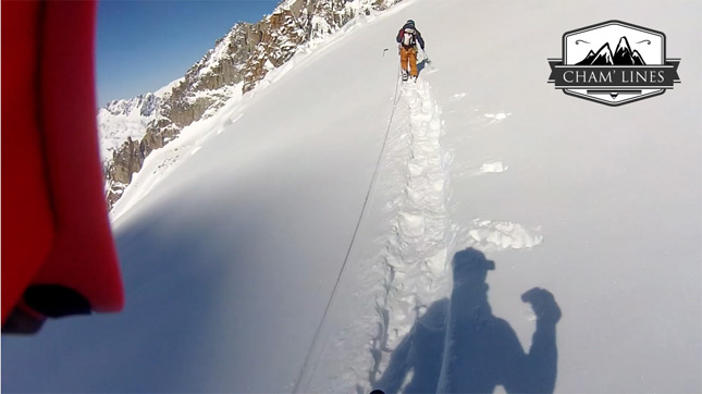 Cham&#039; Lines &eacute;pisode 5 : Couloir Glacier d&#039;Argenti&egrave;re