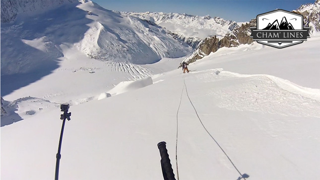 Cham&#039; Lines &eacute;pisode 5 : Couloir Glacier d&#039;Argenti&egrave;re