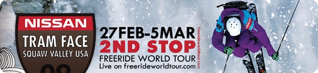 Squaw valley : &eacute;tape du Freeride World Tour