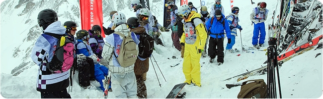 Finale du North Face Ski Challenge 