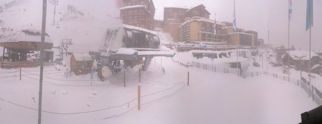 Temp&ecirc;te de neige - Webcams