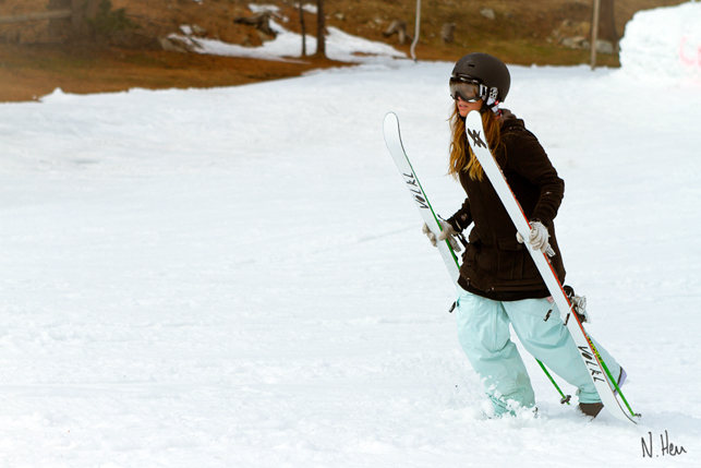 5 conseils pour shooter avec des filles en ski