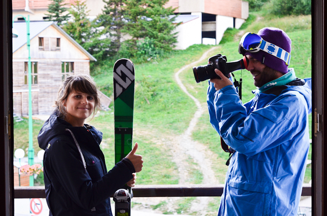 5 conseils pour shooter avec des filles en ski