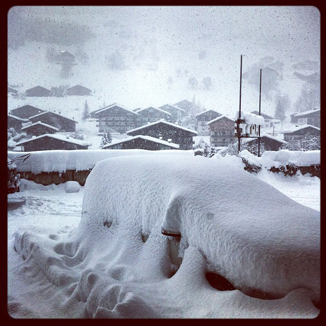 Temp&ecirc;te de neige