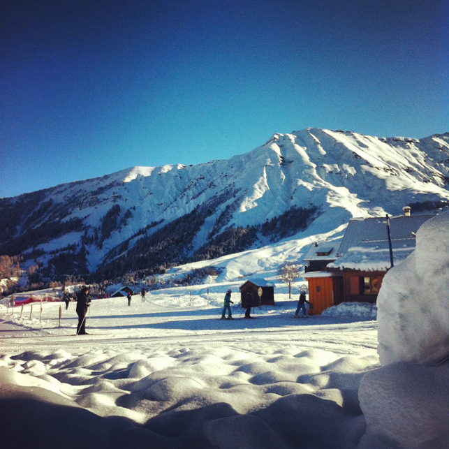 Neige et soleil ! 16/01/13