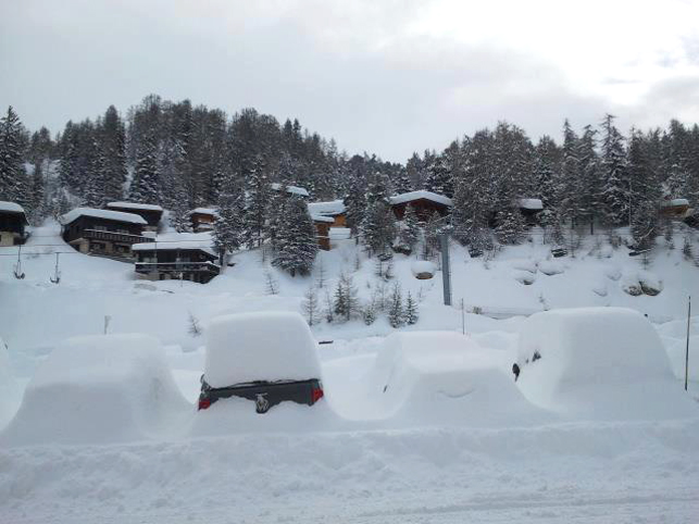 Neige et soleil ! 19/03/13