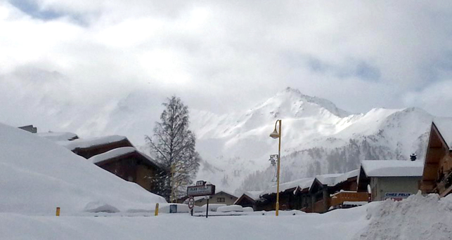 Neige et soleil ! 19/03/13