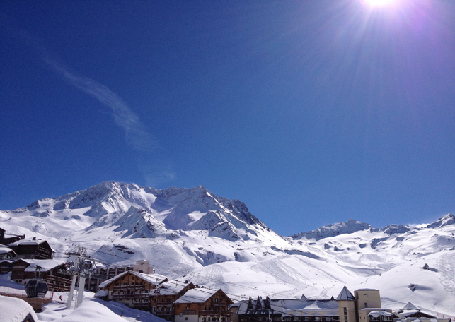 Neige et soleil ! 19/03/13