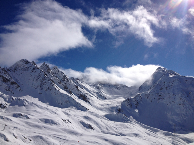 Neige et soleil ! 19/03/13