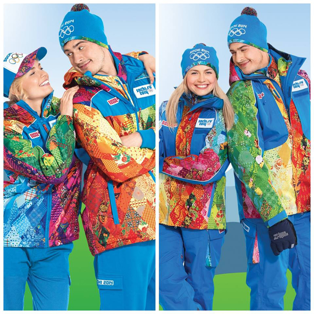 Les tenues officielles pour les JO de Sochi 2014