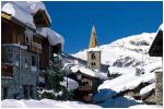 Le clocher de Val d'Isère