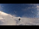 GoPro embarquée, tournée vers l'arrière, et le fraternel qui donne tout !