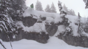 grosse journée, mise a par le ciel gris et la pluie-neige, 20 cm de fraiche sous les pied, prêt à sauter des barres et aller a fond !!!