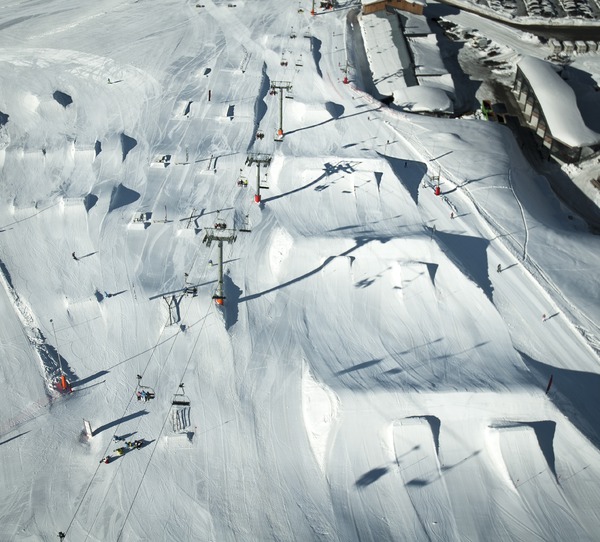 Snowpark à Avoriaz La Chapelle