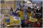 Podium snowboard femmes, photo Serge Sozonoff