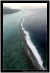 la fameuse barri�re de corail sur laquelle vient s'�craser l'oc�an Pacifique