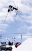 Sarah Burke, meilleure fille dans le demi-tube de Laax.