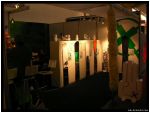 Un stand avec fourrure