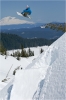 Pollard plane au-dessus des volcans, Mt St-Helens.