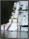Piste d'�lan, 40� d'inclinaison, 120 m�tres de long...