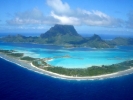 atterrissage Bora sur la barri�re de corail