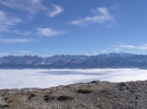 La mere de nuage vu du sommet