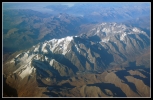 Le massif du Mont Blanc du c�t� italien et la vall�e du Rh�ne