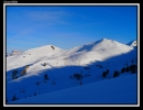 Depuis le stade de slalom vers le seteur du col de Balme