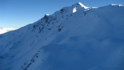 Pic de la Parabole, et la barre sous le pic...