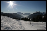 vue sur le Grand Bornand
