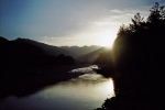 Coucher de soleil au camping