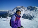 Andrea et son casque tout neuf