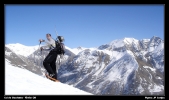 Rien que le bruit des pas et la vue� Jean-Mi a l�air d�appr�cier.