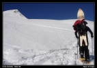 Le col de la Gardette et le swallow qui me donne la direction � suivre.