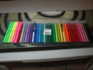 Le nuancier de couleurs. Merci mes petits !  :-))