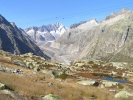 Juste derrière le Lauteraarhorn se cache le Schreckhorn, légèrement plus haut (4078m)