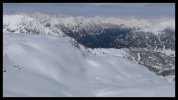 Haut de l'aigle vue sur Nevache