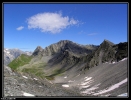 Les Monts Telliers et le col de Bastillon (à droite)