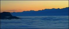 24 octobre 2008 - Mer de nuages au dessus de Grenoble