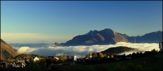 26 octobre 2008 - St Nizier du Moucherotte, mer de nuages et Chartreuse