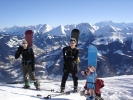 Sur fond de Massif du Mt Blanc