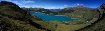Le lac de Roselend
