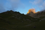 Couché de soleil sur la Pierra Menta