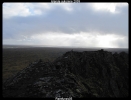 Minuscule sur le volcan Eldborg