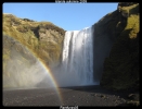 Cascade 60 m de haut à Skogafoss