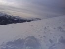 2éme jour toujour de la neige exptionnel avec en fond 1 partie du beaufortain
